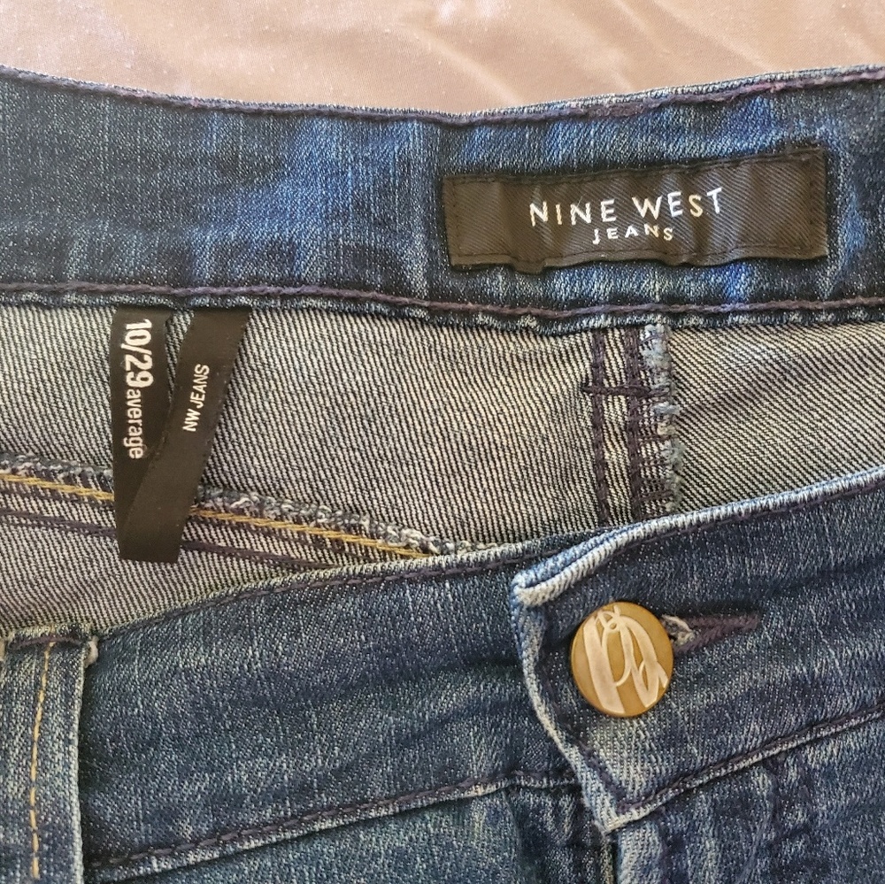 Nine West capri cuff embellished size 10/29